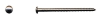 Pointes tête bombée tige annelée inox A2 2,70 x 70 mm (1 kg/~  310 pc)